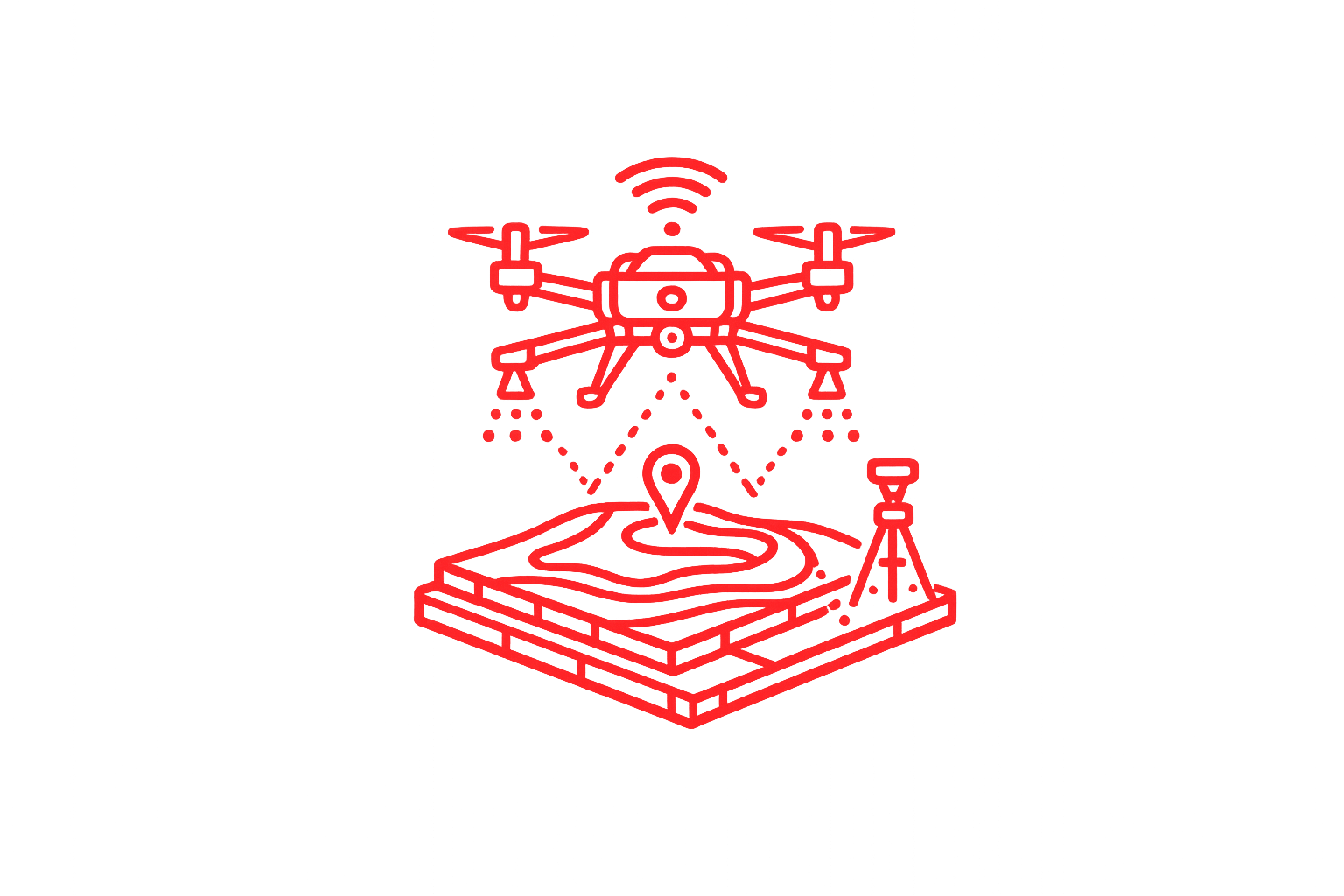 Topografía con drones
